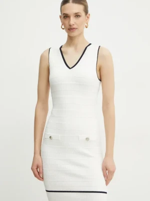 Marciano Guess sukienka ADA kolor beżowy mini dopasowana 5RGK99 5640Z