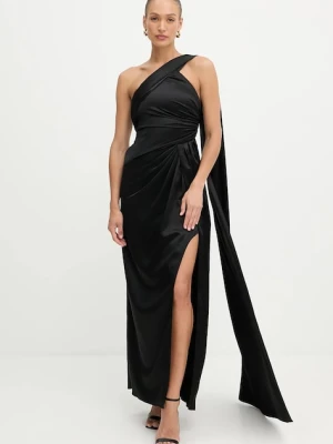 Marciano Guess sukienka ARETHA kolor czarny maxi dopasowana 5YGK01 7246A