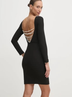 Marciano Guess sukienka CELIA kolor czarny mini prosta 5RGK32 6869Z