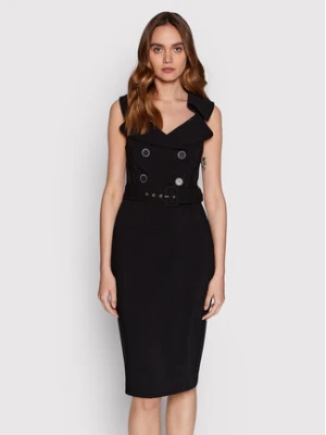 Marciano Guess Sukienka codzienna Audrey 2GGK29 8502Z Czarny Slim Fit