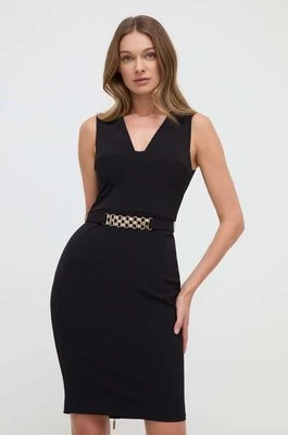 Marciano Guess sukienka DALLAS kolor czarny mini dopasowana 4GGK31 7070A