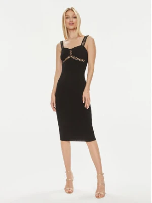 Marciano Guess Sukienka dzianinowa 4GGK25 5634Z Czarny Bodycon Fit