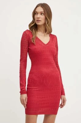 Marciano Guess sukienka HYDRA kolor czerwony mini prosta 4GGK05 5811Z
