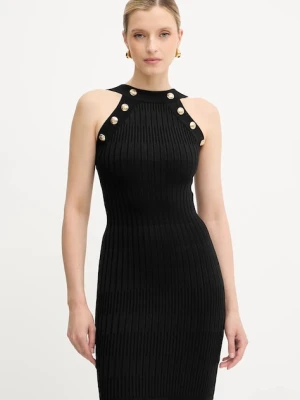 Marciano Guess sukienka JANET kolor czarny mini dopasowana 5YGK61 5881Z