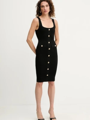 Marciano Guess sukienka JANET kolor czarny mini dopasowana 5YGK62 5881Z