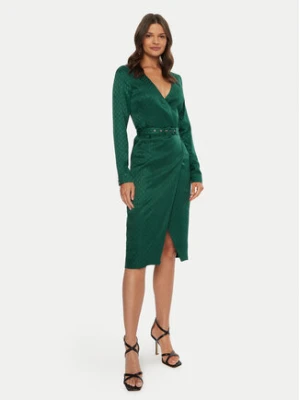 Marciano Guess Sukienka koktajlowa 4BGK16 7169A Zielony Regular Fit