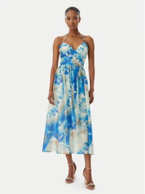 Marciano Guess Sukienka koktajlowa G6GK53 W1985 Niebieski Regular Fit