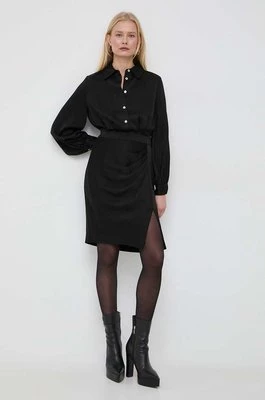 Marciano Guess sukienka kolor czarny mini prosta