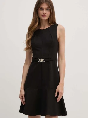 Marciano Guess sukienka ODETTE kolor czarny mini rozkloszowana 4YGK22 6375Z