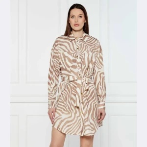 Marciano Guess Sukienka ROSIE | z dodatkiem lnu