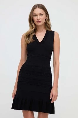 Marciano Guess sukienka SYRIA kolor czarny mini rozkloszowana 4GGK01 5809Z