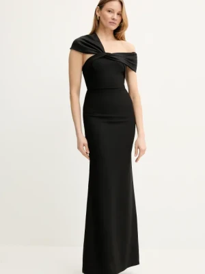 Marciano Guess sukienka VITTORIA kolor czarny maxi dopasowana 5GGK11 7300A