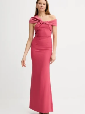Marciano Guess sukienka VITTORIA kolor różowy maxi dopasowana 5GGK11 7300A