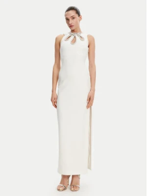 Marciano Guess Sukienka wieczorowa 5RGK45 6869Z Écru Regular Fit