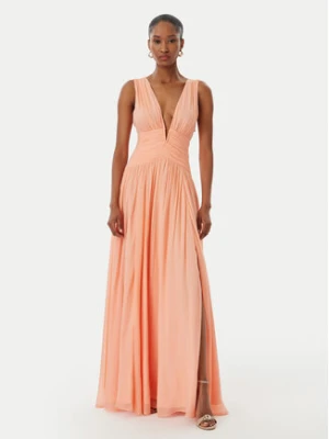 Marciano Guess Sukienka wieczorowa G6GK14 W2374 Pomarańczowy jasny Regular Fit