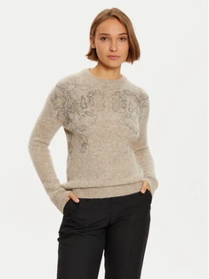 Marciano Guess Sweter 4BGR44 5786Z Brązowy Regular Fit