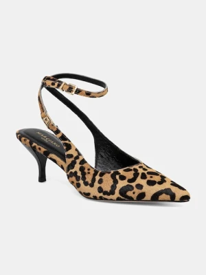 Marciano Guess szpilki zamszowe kolor beżowy 5YGZ31 7367A