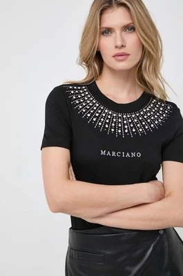 Marciano Guess t-shirt MOLLY damski kolor czarny 4RGP28 6138A