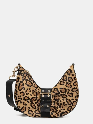 Marciano Guess torebka skórzana kolor beżowy 5YGZ07 7367A