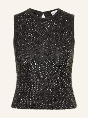 Marella Bezrękawnik Z Cekinami grau