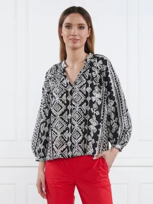 Marella Bluzka ISTRICE | Regular Fit | z dodatkiem jedwabiu