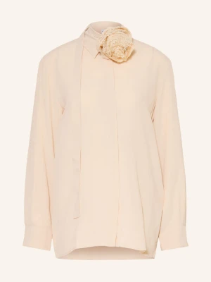 Marella Bluzka Koszulowa Orca Z Jedwabiem beige