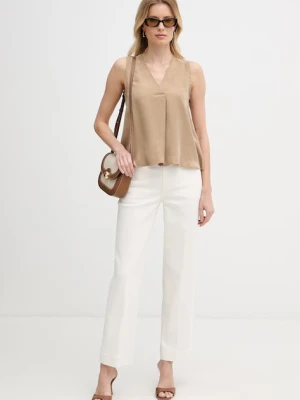 Marella bluzka na ramiączkach damska z lyocellu Emme by Marella