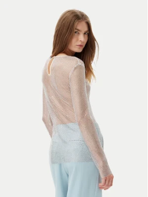 Marella Bluzka Rino 2513941011 Biały Slim Fit