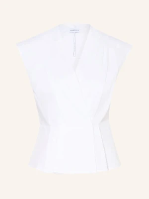 Marella Bluzka W Stylu Kopertowym weiss