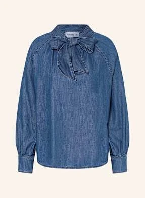 Zdjęcie produktu Marella Bluzka Z Wiązaniem Pod Szyją W Stylu Jeansowym blau