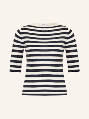 Marella Dzianinowa Koszulka Z Rękawem 3/4 Z Kaszmiru weiss