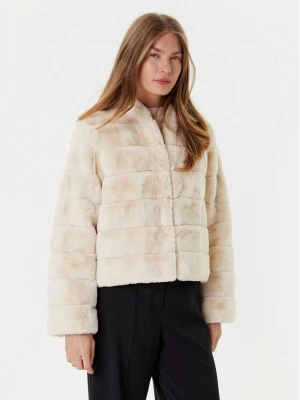 Marella Futro Emme by Marella Carpazi 2525456011 Kremowy Regular Fit