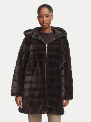 Marella Futro Galosce 2625456062 Beżowy ciemny Regular Fit