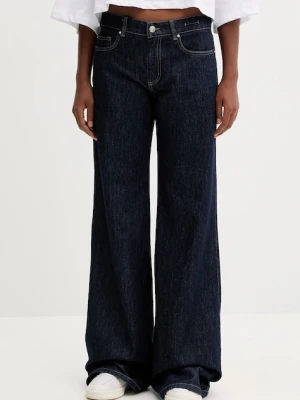 Marella jeansy damskie kolor granatowy 2523186034200