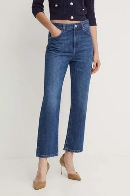 Marella jeansy damskie kolor niebieski 2423186074200