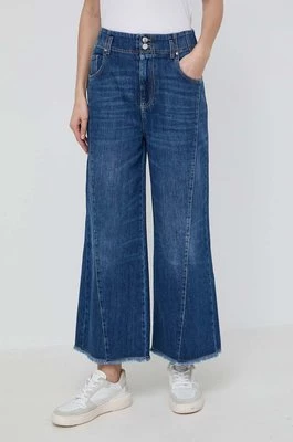 Marella jeansy damskie kolor niebieski 2413181014200