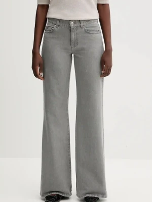 Marella jeansy damskie kolor szary 2523186034200