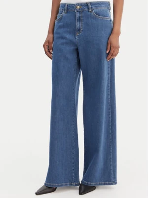 Marella Jeansy Disco 2615181111 Niebieski Wide Leg