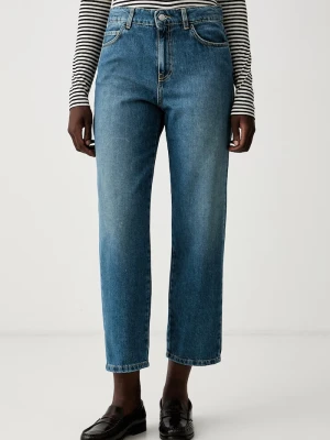 Marella jeansy relaxed fit damskie Emme by Marella niebieski