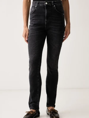 Marella jeansy slim fit damskie MLSHSLIM czarny