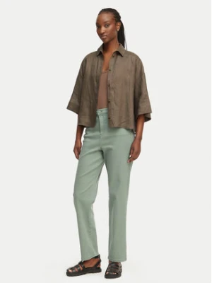 Marella Jeansy Solista 2613131065 Zielony Straight Fit