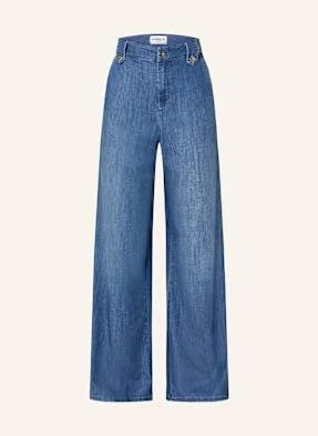Marella Jeansy Wide Leg blau