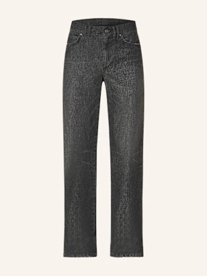 Marella Jeansy Wide Leg schwarz