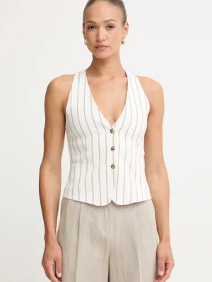 Marella kamizelka damska z lnem TESO