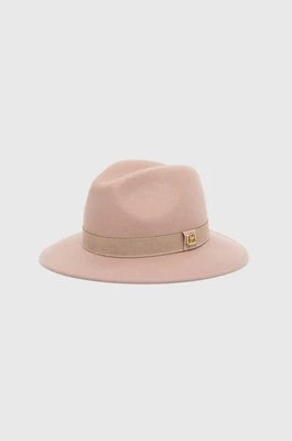 Marella kapelusz wełniany kolor różowy wełniany 2423576016200