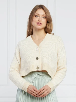 Marella Kardigan SEGESTA | Cropped Fit kremowy