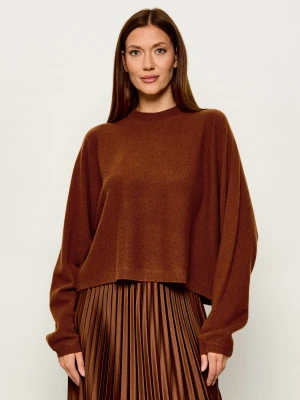 Marella Kaszmirowy sweter Mllcera | Loose fit brązowy