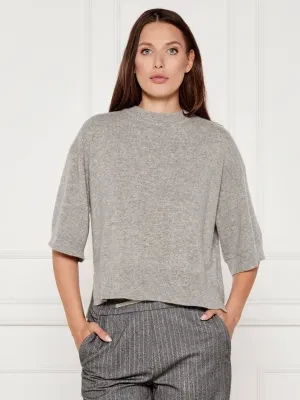 Marella Kaszmirowy sweter TRUPPA | Relaxed fit