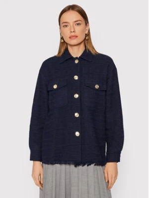 Marella Koszula Aceto 30410721 Granatowy Regular Fit