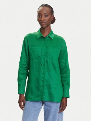 Marella Koszula Agamia 2513111052 Zielony Relaxed Fit